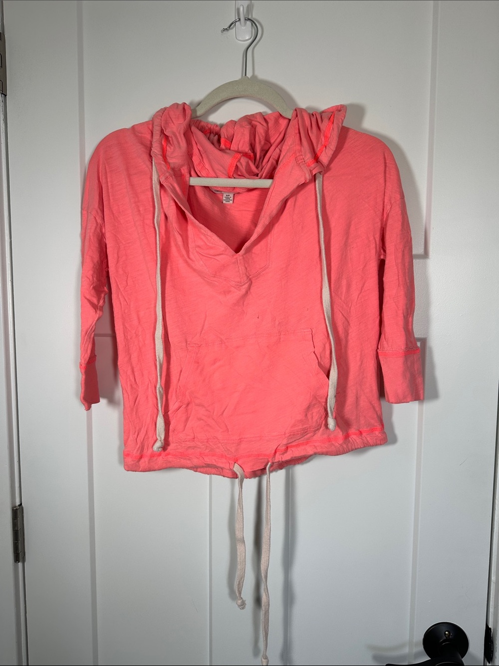 American Eagle Outfitters Coral Pink Hoodie